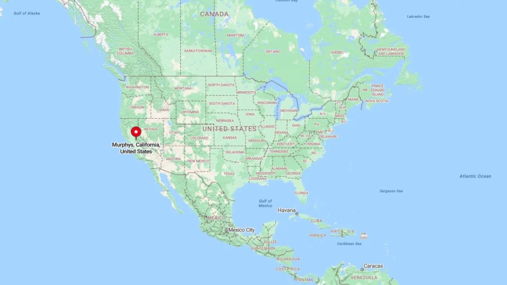 Where is Murphys, CA?