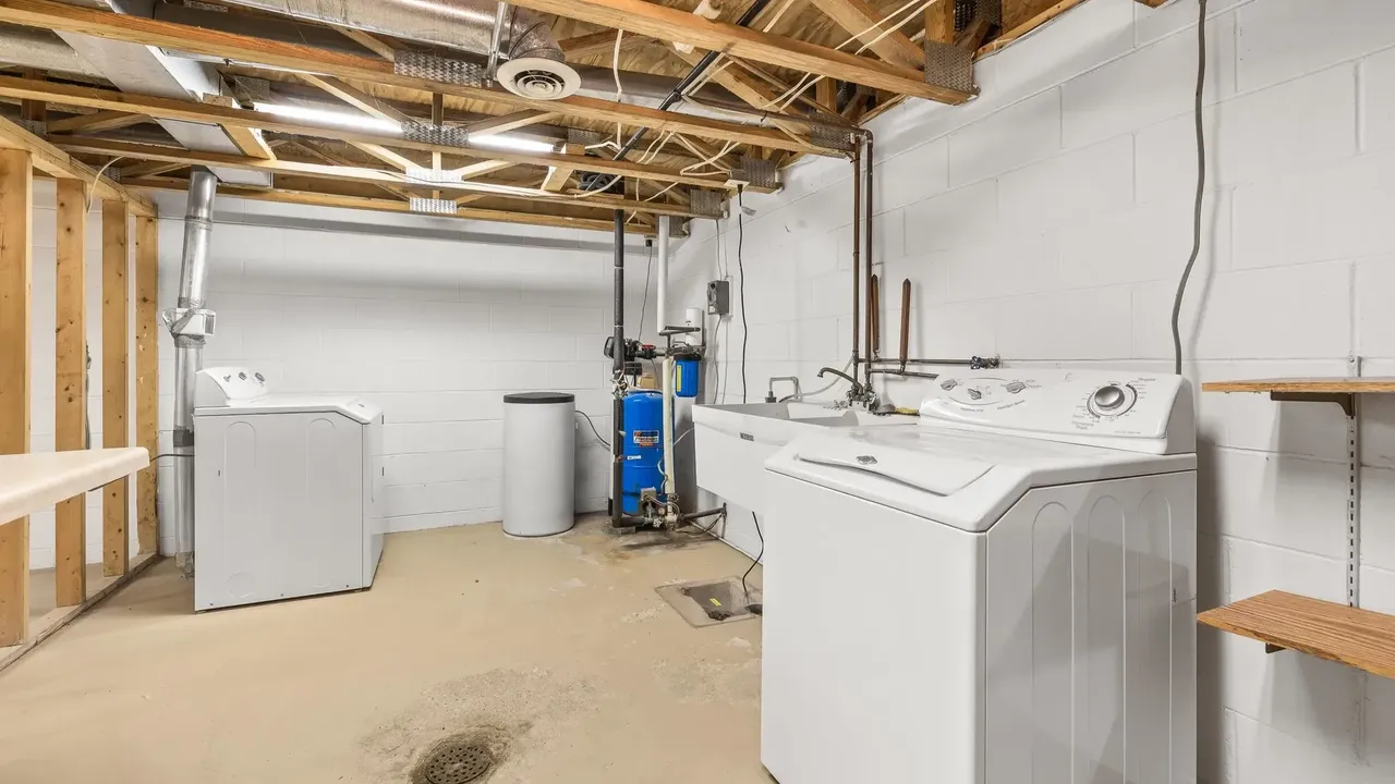 Experience Country Living in This 3-Bedroom Tudor with Garden and Wooded Trails in Stevens Point Wisconsin (Floor Plan Inside)