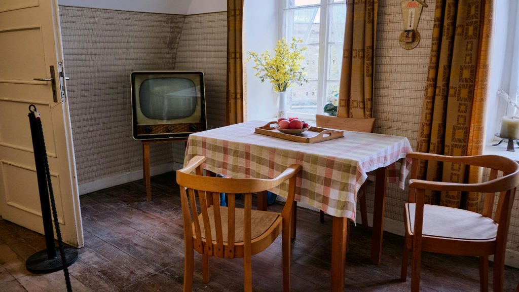 Retro Room with CRT TV