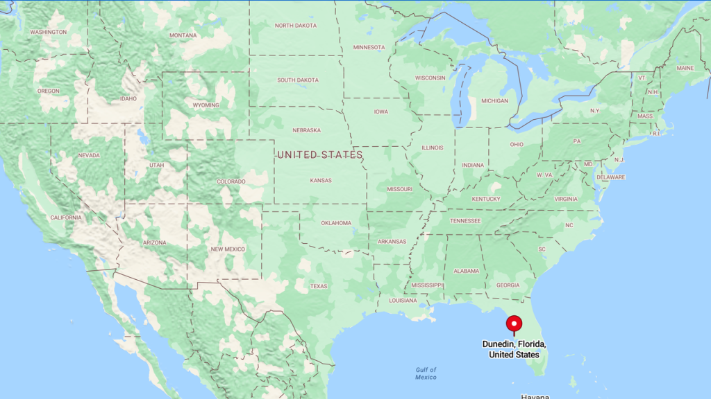 Explore This Small 728 Sq-Ft 2-Bedroom Mid-Century Modern Home in Dunedin, FL (Floor Plan Included)