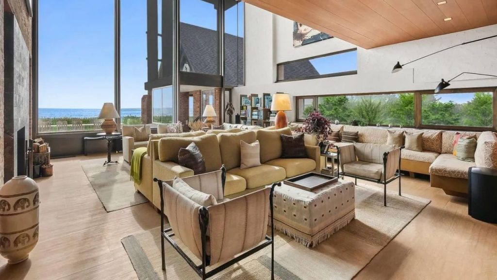 Oceanview Living with Soaring Windows