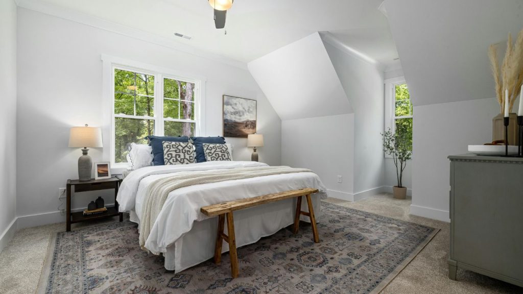 Add Texture with Throw Pillows and Blankets