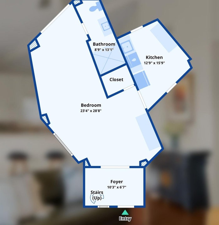 Unique Mid-Century Modern Octagon Home with Wraparound Deck and Guest Quarters in Austin (Floor Plan For Inspiration)