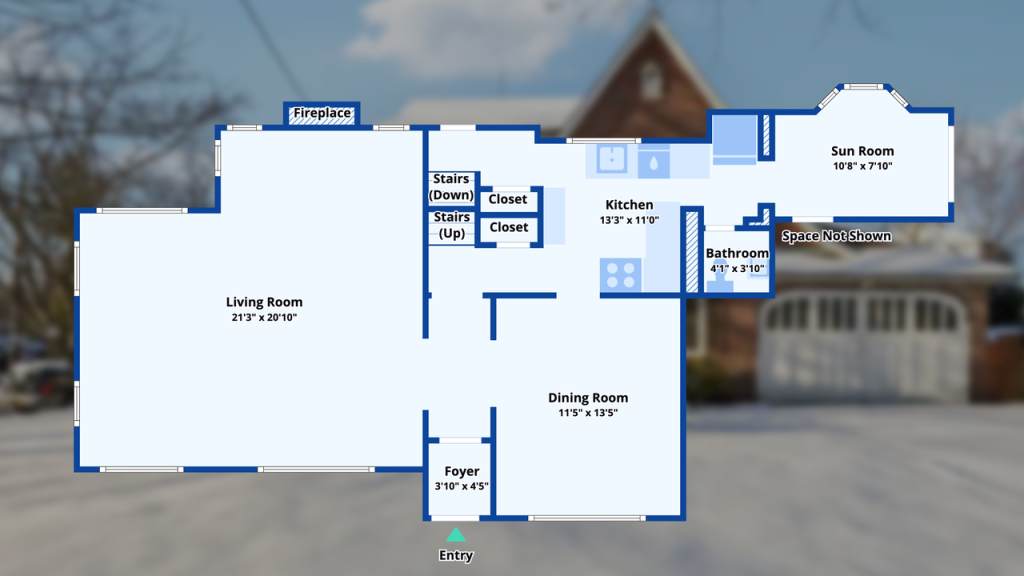 Explore This $699K Yonkers Tudor with Brick Facade and Access to Westchester Trailway. (Floor Plan Included)