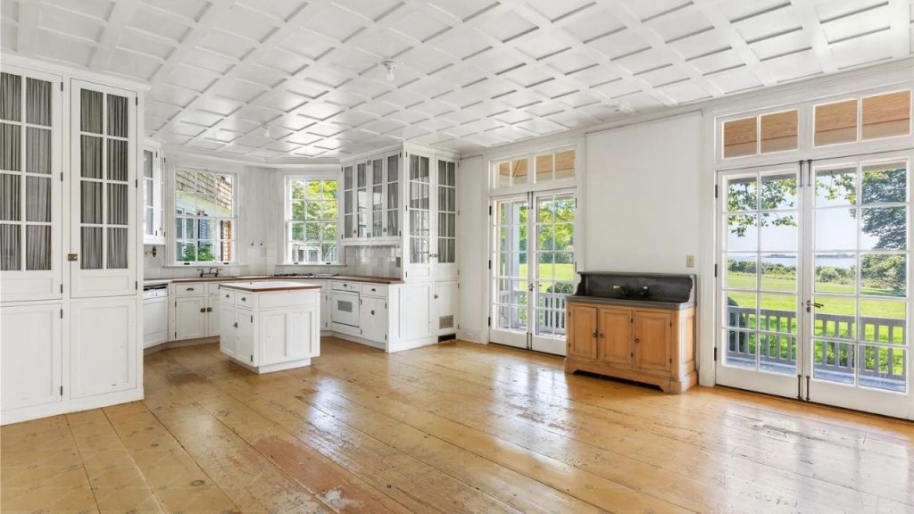 Charming Farmhouse Kitchen with Views