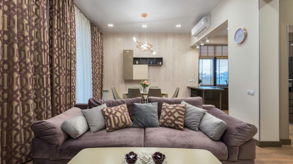 Curtains with Outdated Patterns or Colors