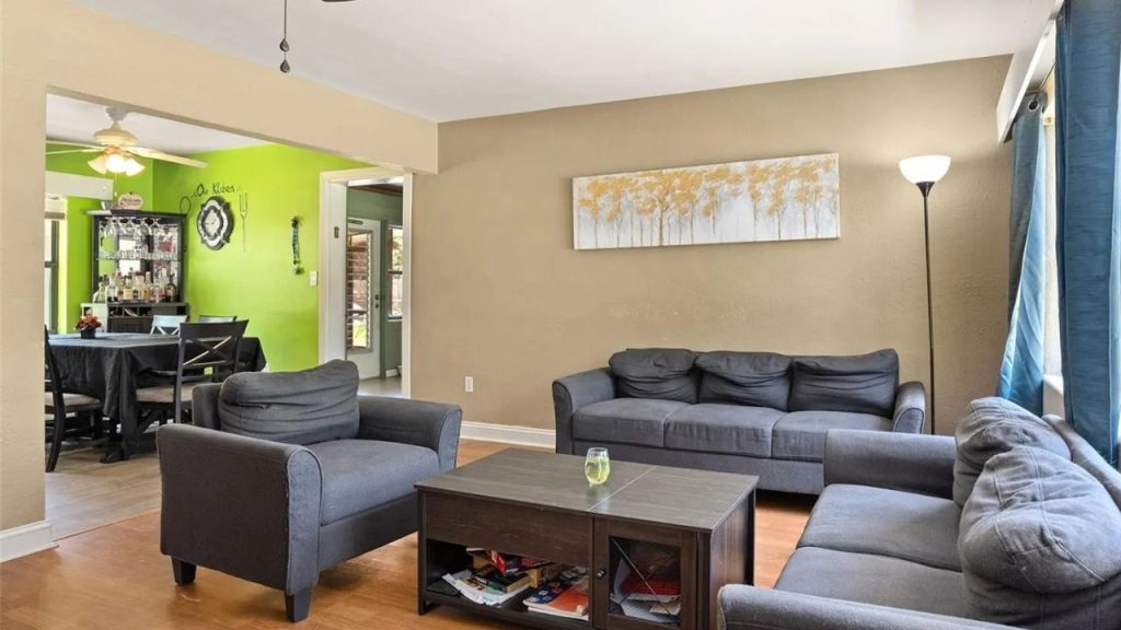 Bright Open Living Area