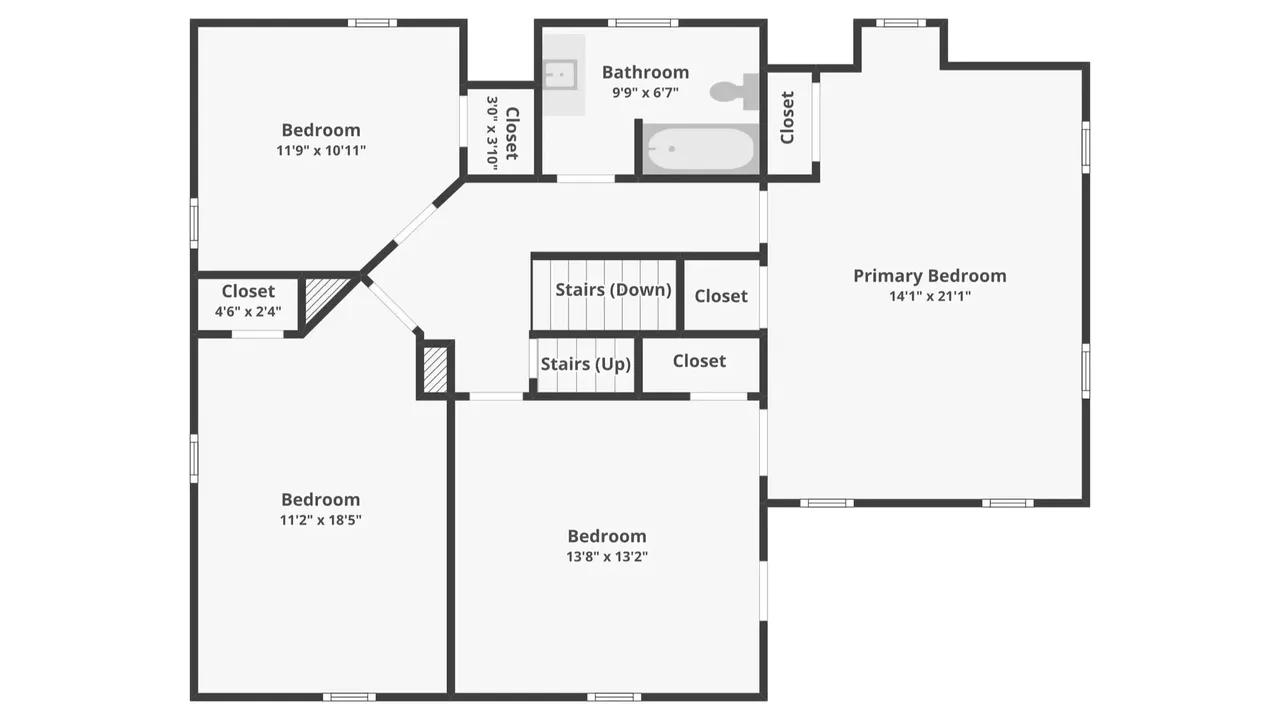 Discover This Unique 4-Bedroom Victorian Home with Wood Beamed Ceilings and Stylish New Vanities in Knightstown, IN (Floor Plan Included)