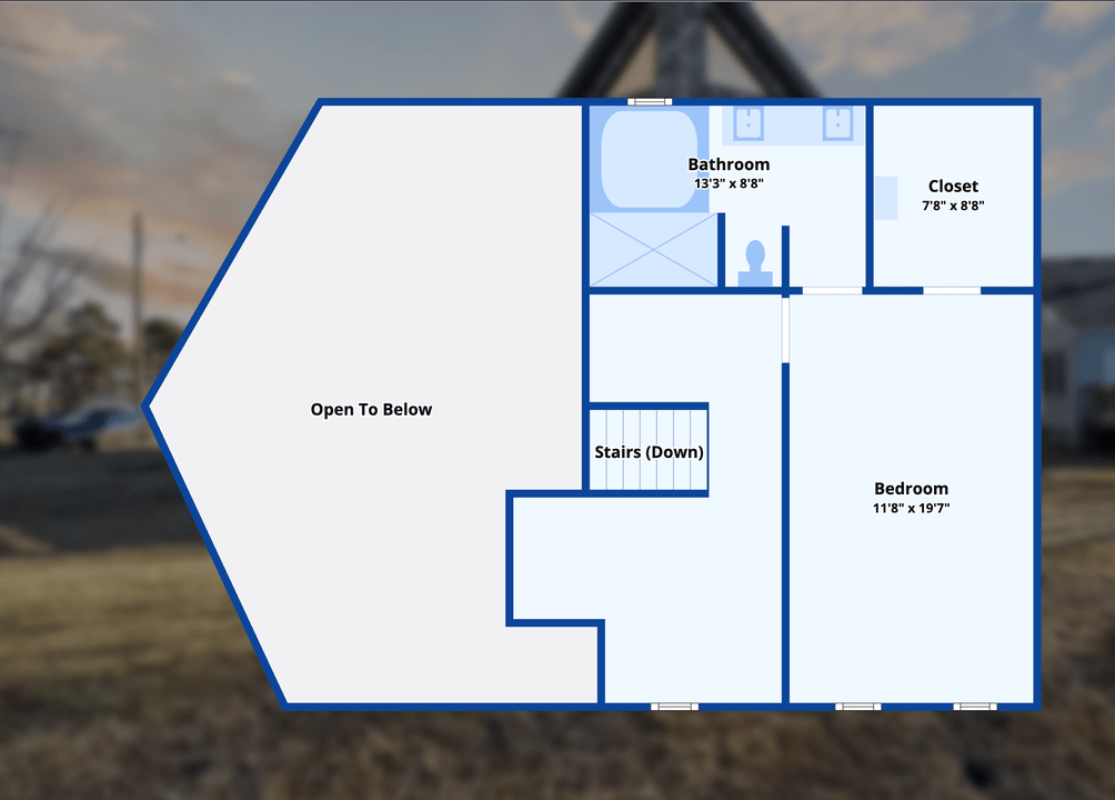 One-of-a-Kind A-Frame Lodge on Lake Erie Waterfront with Floor-to-Ceiling Views in Newport (Floor Plan Inside)