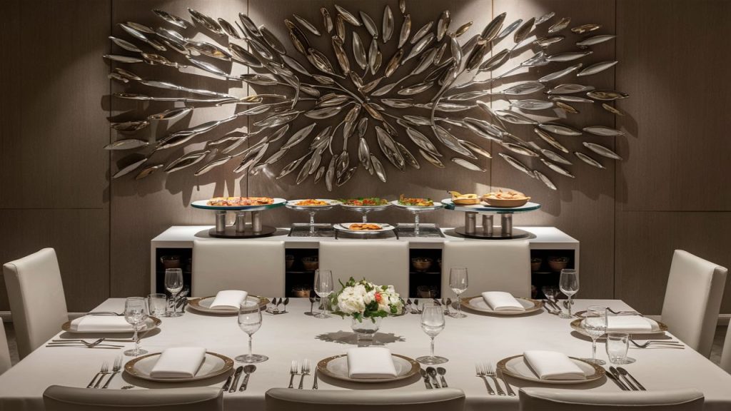 Reflective Metallic Wall Art