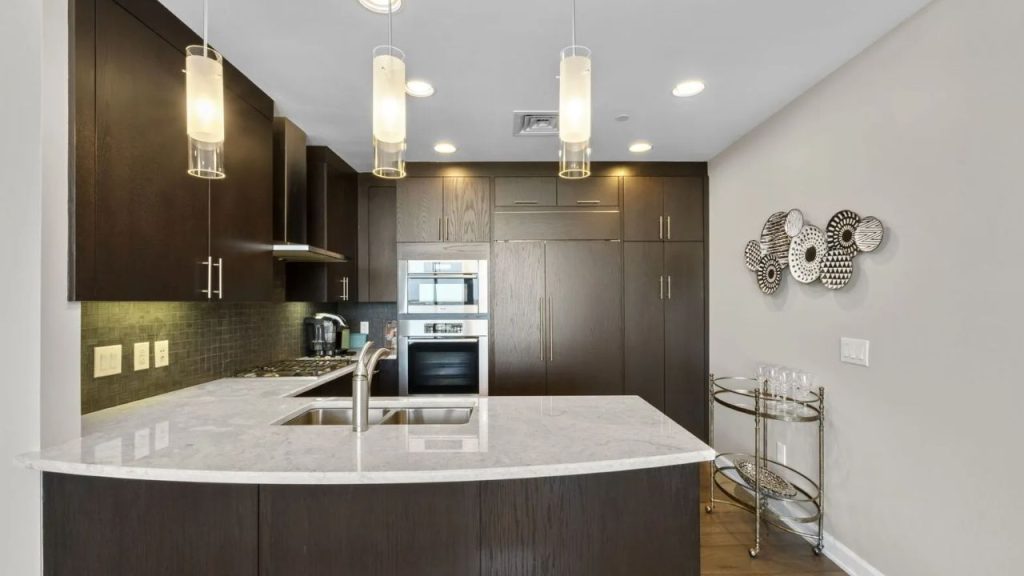 Designer Kitchen with Sleek Finishes
