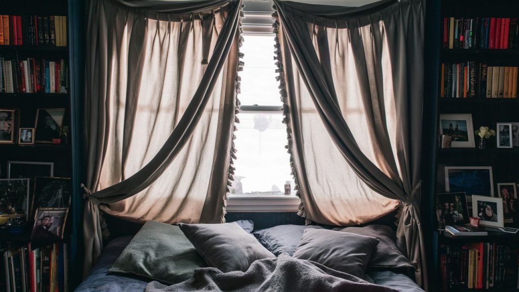 Curtains that have Poor Fit or Sloppy Installation