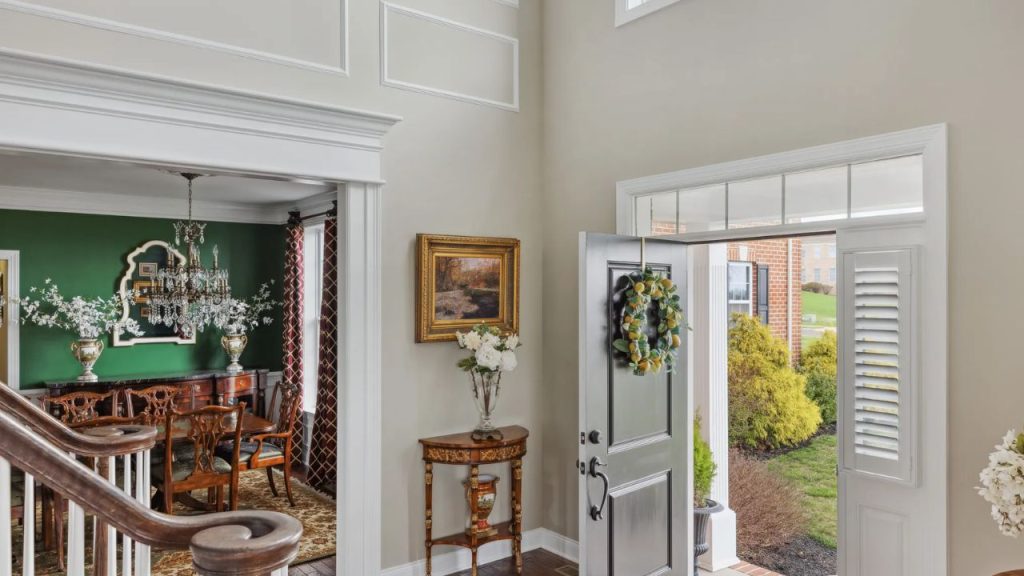 Grand Foyer with Classic Detailing