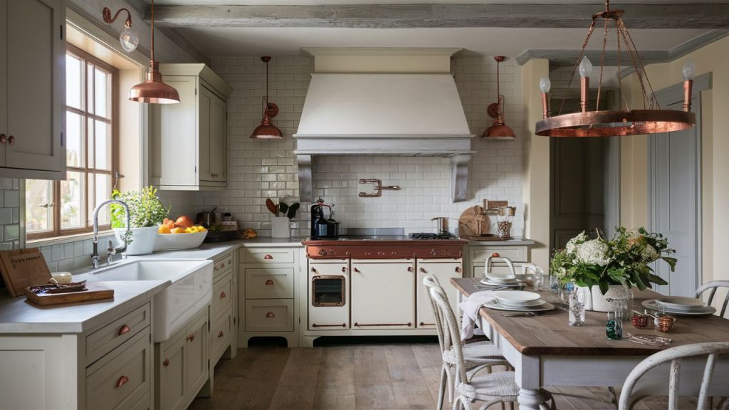 Copper Accents for Warmth