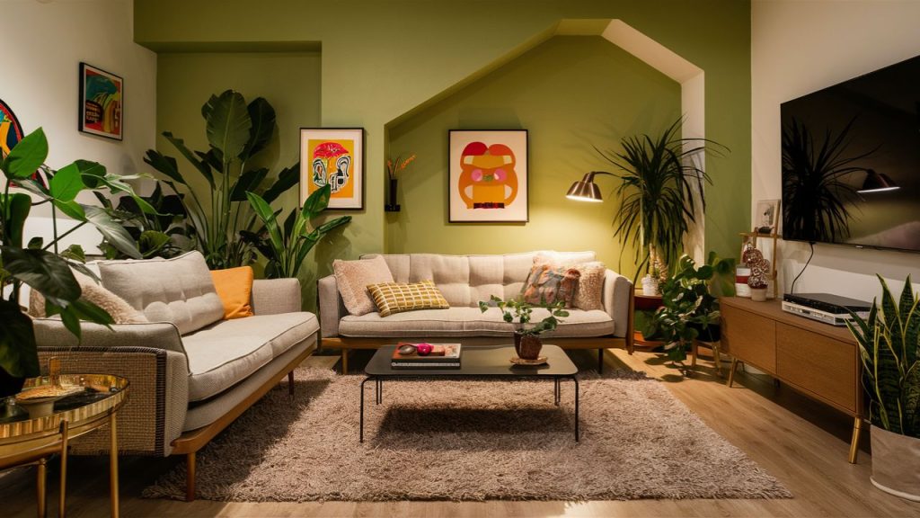 Avocado Green Interior