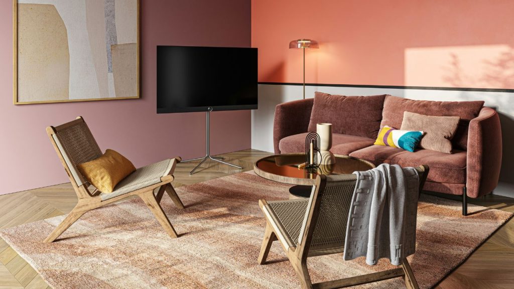 Orange and Pink Interior