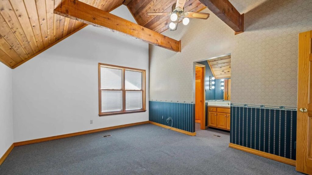 Vaulted Ensuite Retreat with Rustic Charm
