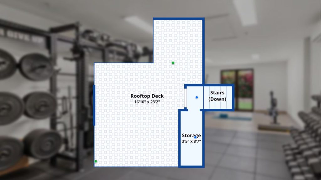 Sunlit Rooftop and Storage