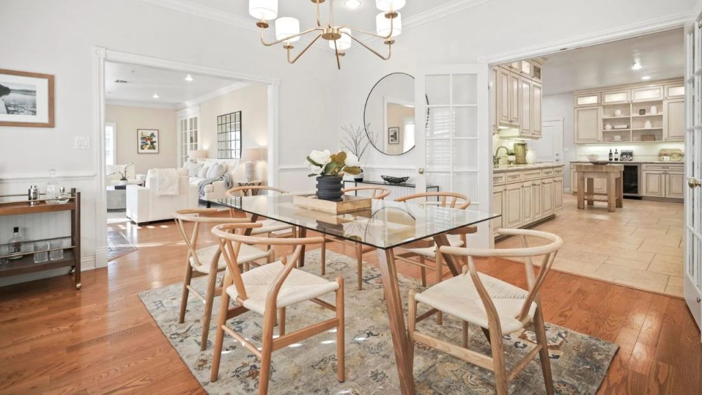 Elegant Dining Room with Seamless Flow