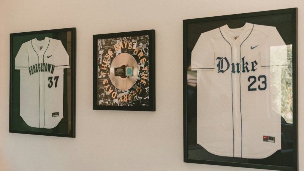 Framed Sports Jerseys or Memorabilia (for Non-Sports Enthusiasts)