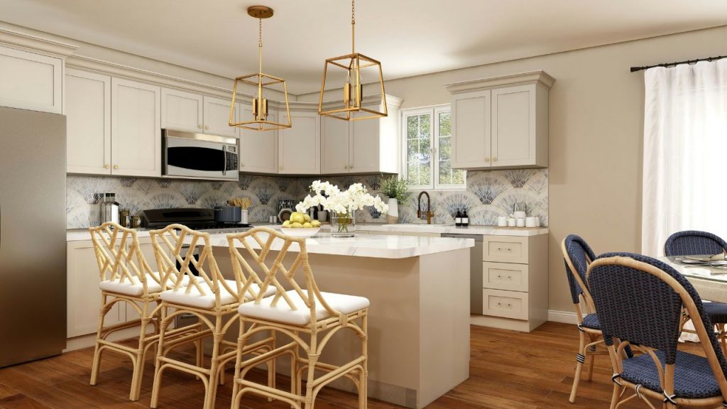 Choose Warm Metal Accents
