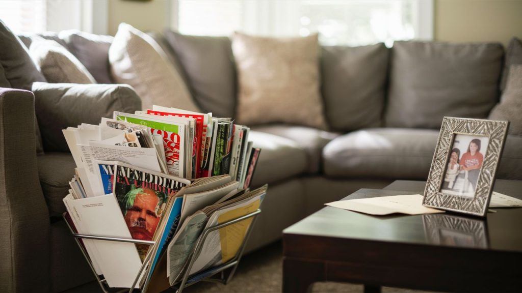 Magazine Holders for Paper Clutter