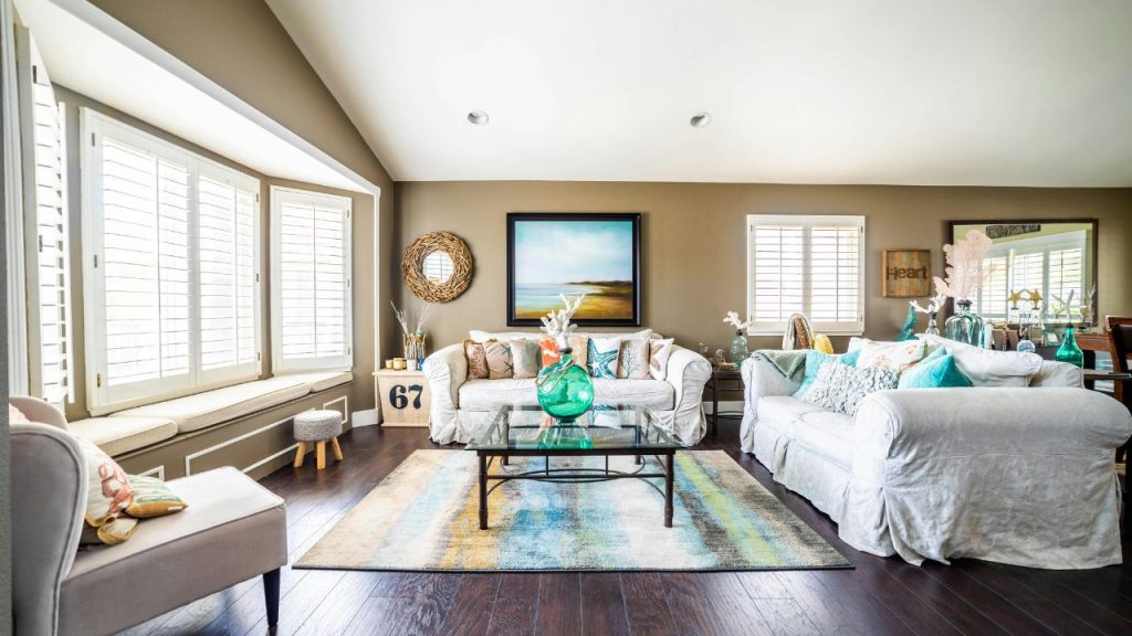 Dark Wood Floors is an interior design choice that is difficult to maintain.