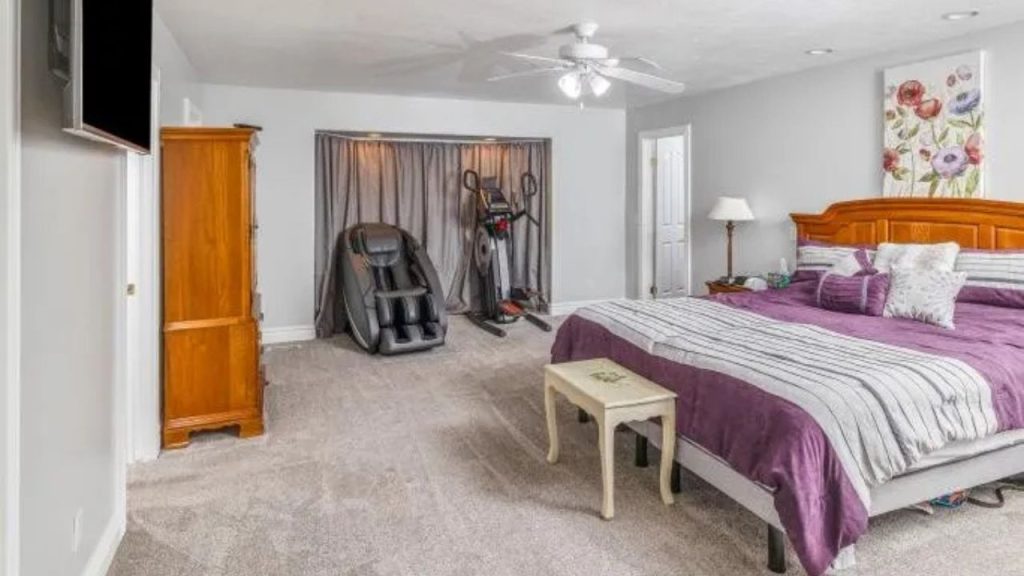 Spacious Bedroom with Wellness Nook