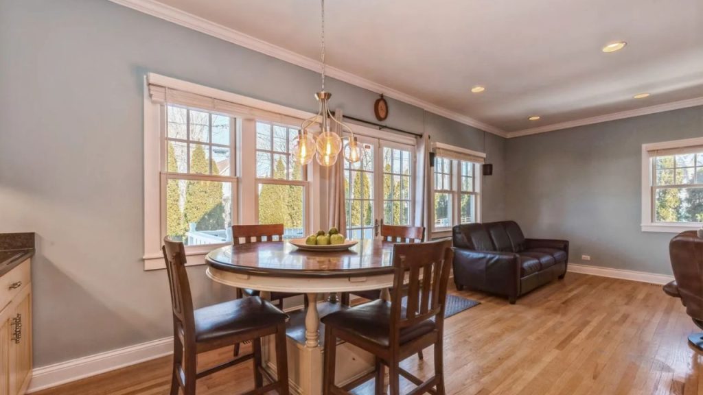 Open Concept Breakfast and Lounge