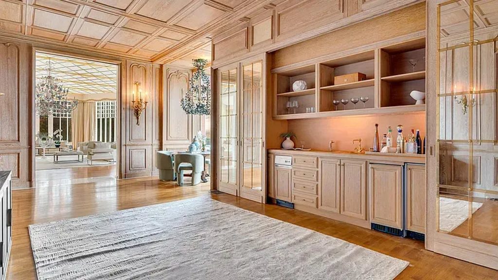 Tour This Majestic 1937 Estate in Greenwich with Tennis House, Ethereal Fountains, and 22 Acres of Beautifully Designed Land