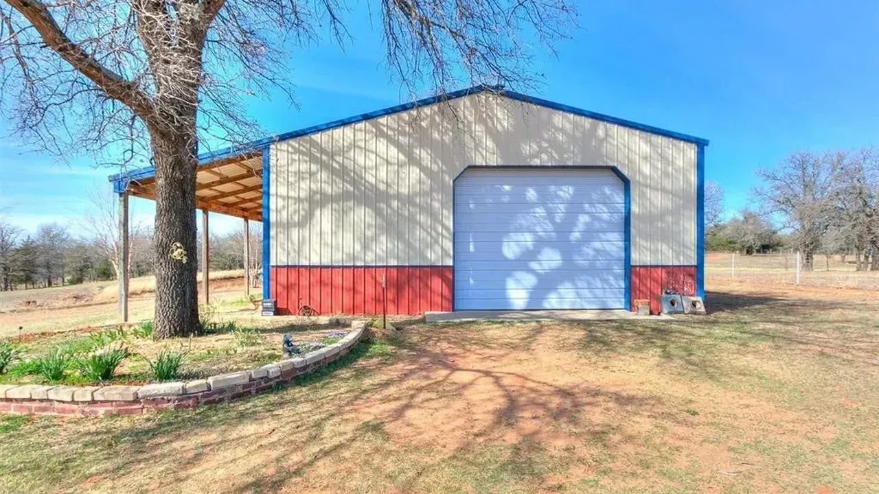 Explore This $500K Newalla Country Home Three Beds with Guest Suite and Insulated Shop on 3.16 Acres (Floor Plan Inside)