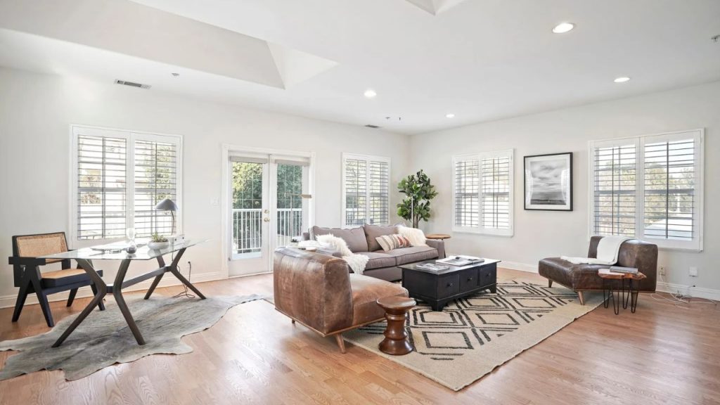 Versatile Family Room and Office Retreat