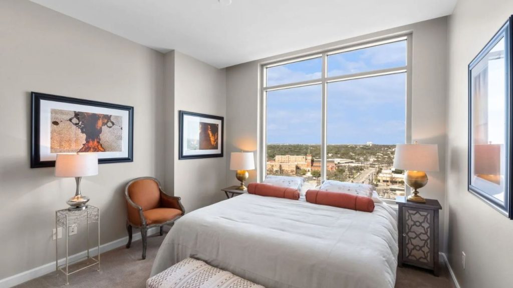 Guest Bedroom with Double Exposure