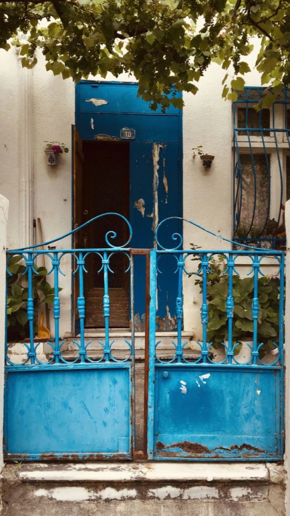 Broken front door