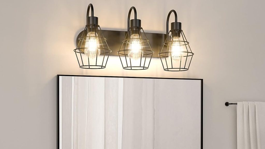 Industrial Bathroom Vanity Light