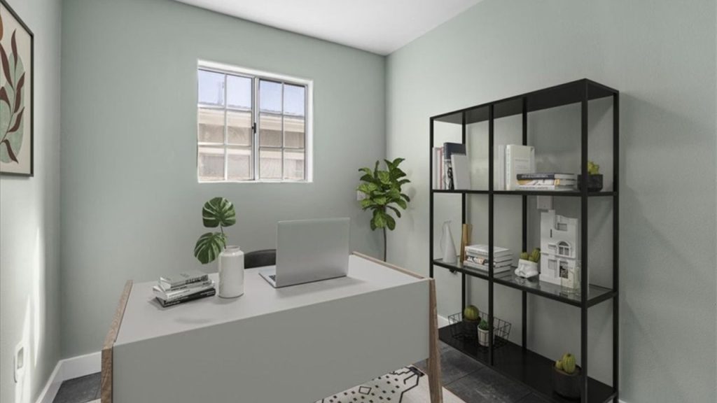 Modern Light-Filled Home Office