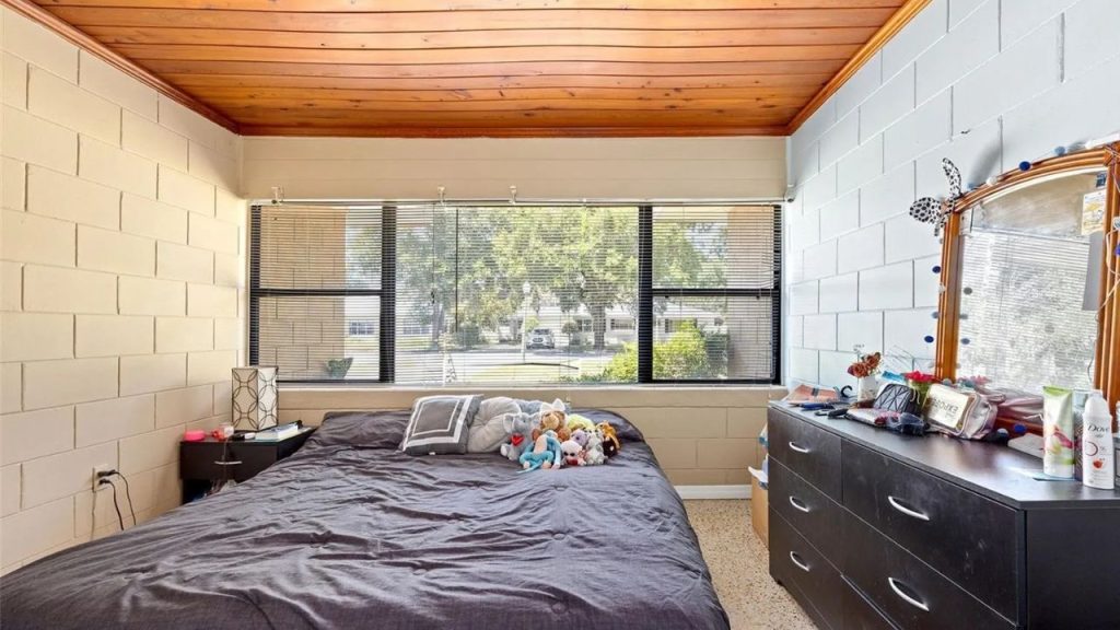 Rustic Sunlit Bedroom
