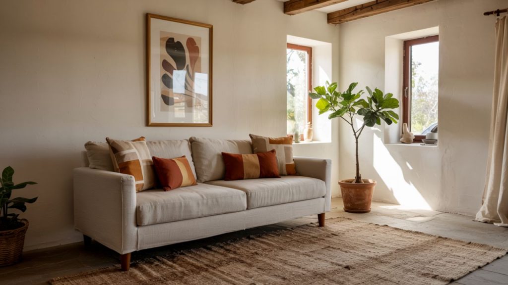 Mix Modern Minimalism with Boho Flair