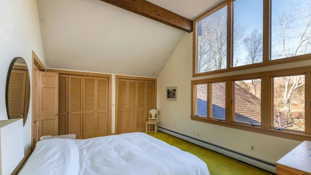 Sunlit Bedroom with Rustic Touches
