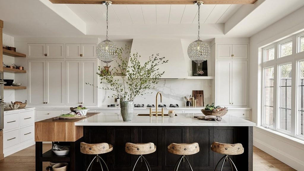 Chandelier with Crystal Accents