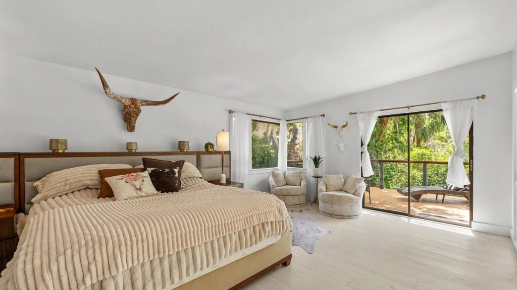 Serene Primary Suite with Deck Access