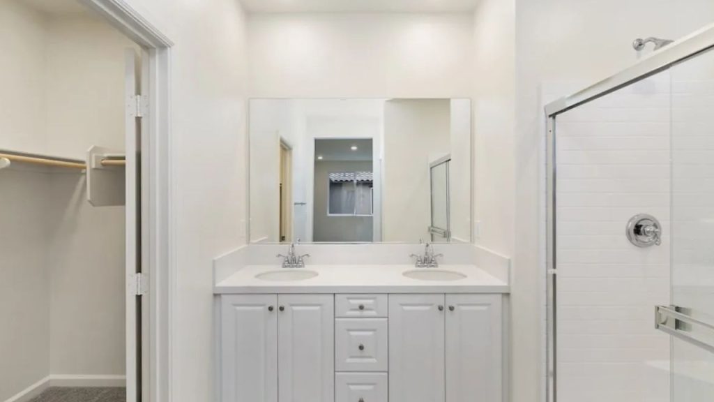 Sleek Primary Bathroom Suite