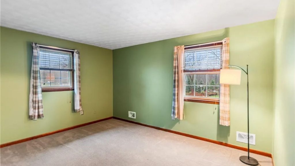 Sunlit Bedroom with Soothing Tones