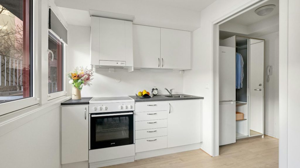 Kitchen that is Decluttered Ruthlessly