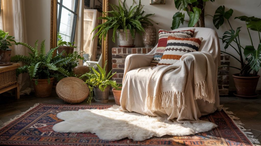 Layer Rugs for Depth and Warmth