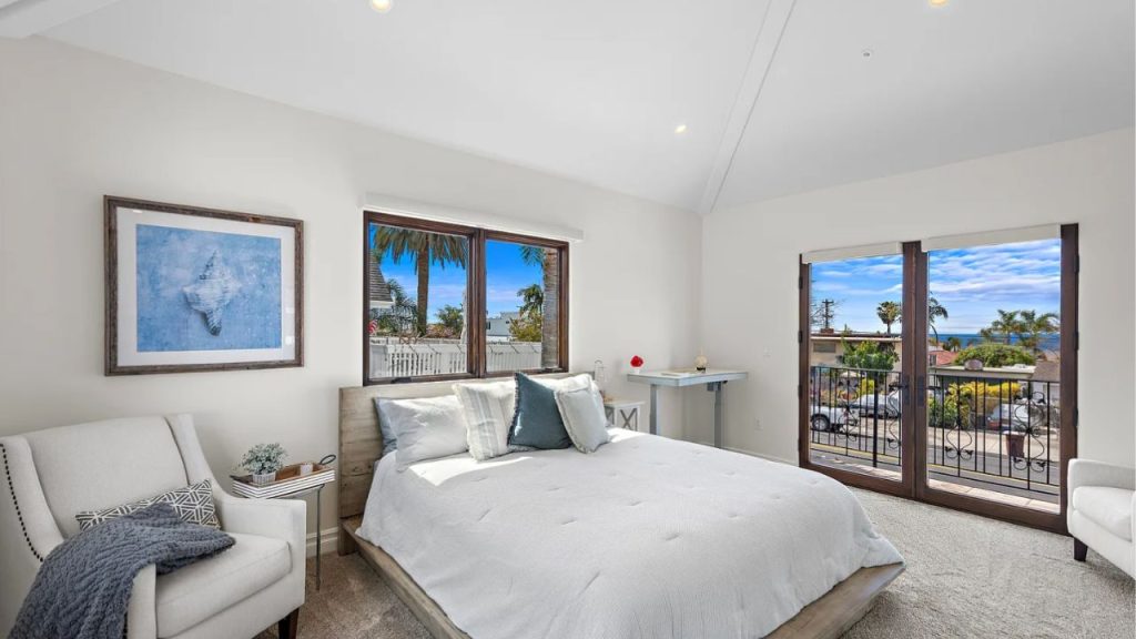Ocean-View Primary Bedroom
