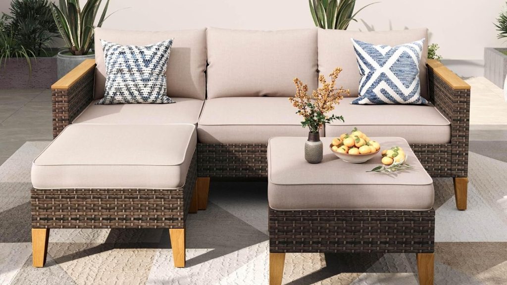 Wicker Patio Furniture Set