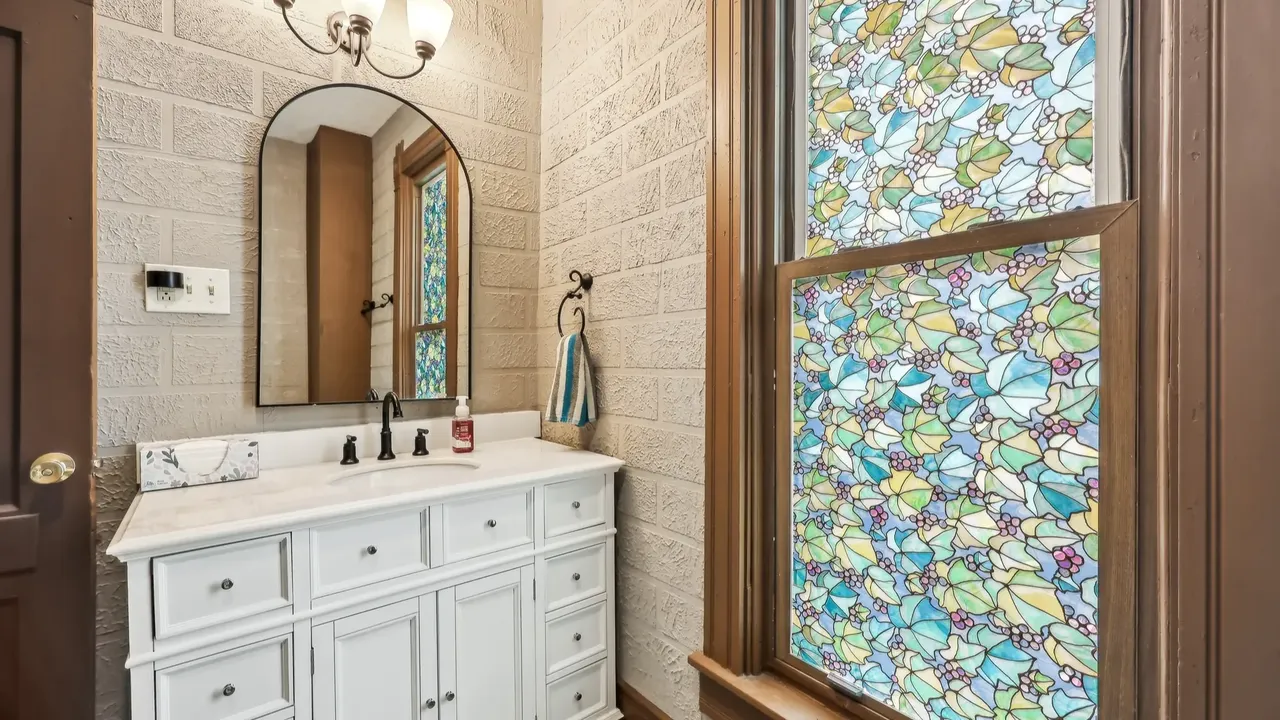 Discover This Unique 4-Bedroom Victorian Home with Wood Beamed Ceilings and Stylish New Vanities in Knightstown, IN (Floor Plan Included)