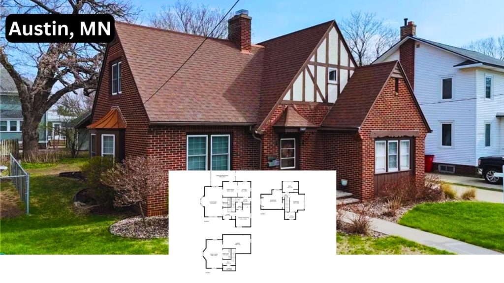 Charming 3-Bedroom Brick Home with Cozy Fireplaces and 3-Season Porch (Floor Plan Inside)