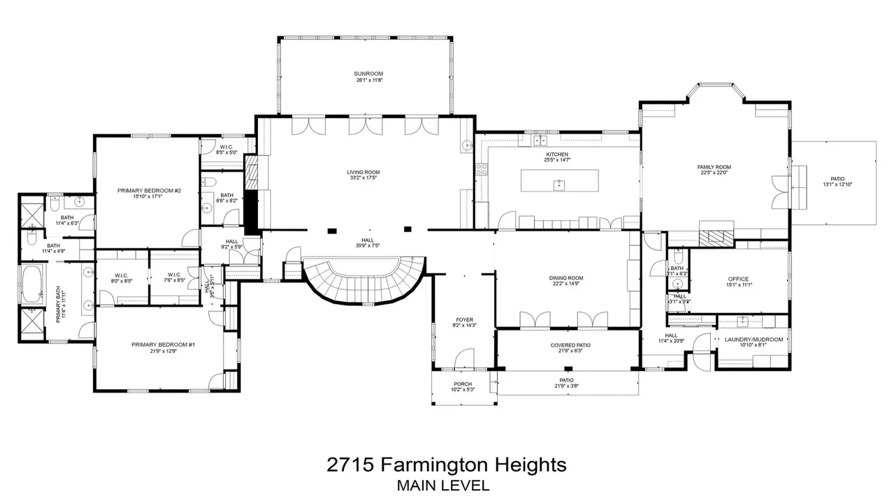 Explore This $4.995M Charlottesville Colonial Gem Four Beds with Two Primary Suites on 1.65 Acres (Floor Plan Included)
